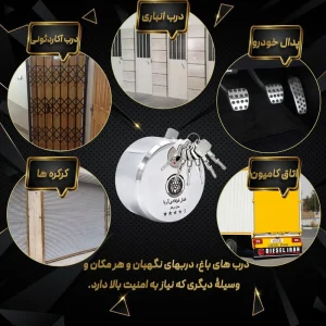 قفل درب پارکینگ،