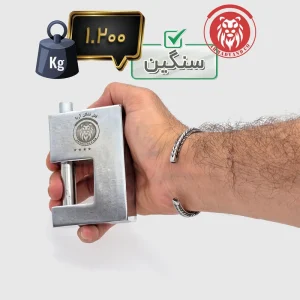 قفل کتابی محکم آریا